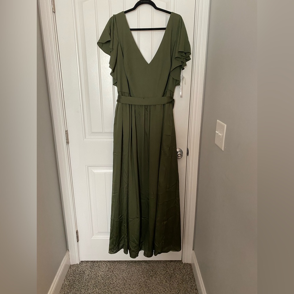 NWT David’s Bridal Bridesmaid Gown - Martini